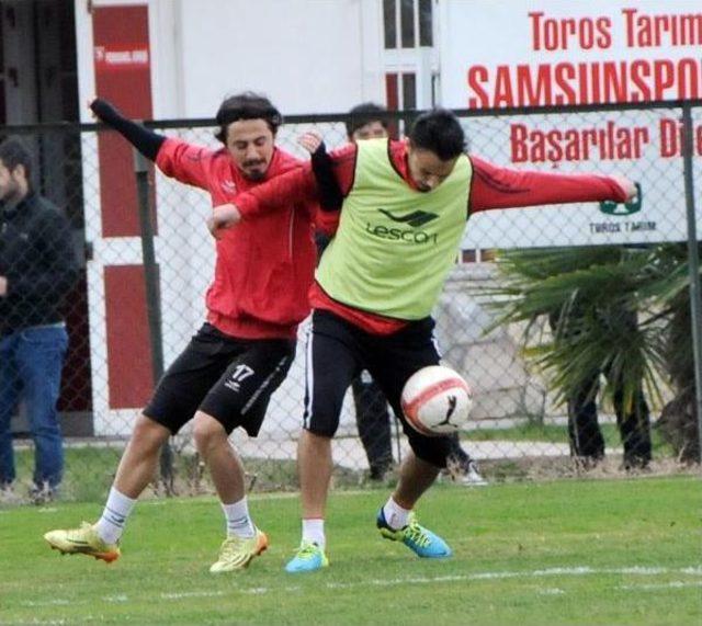 Samsunspor'da, Giresunspor Maçı Hazırlıkları Sürüyor