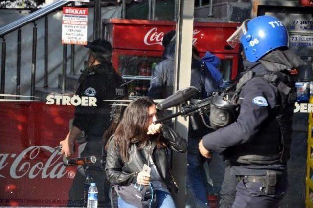 Ankara'da Gar Saldırısının Yıl Dönümünde Polis Müdahalesi