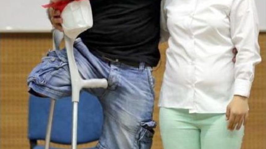 Ampute Milli Takımı'nın Oyuncusu Feyyaz G&ouml;z&uuml;a&ccedil;ık, Kayseri'nin Gururu Oldu