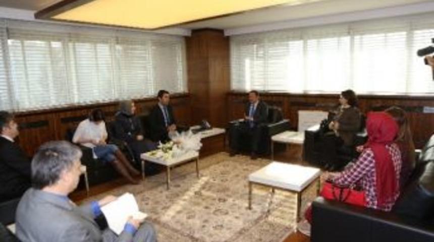 T&uuml;zdev&rsquo;den B&uuml;y&uuml;kşehir Belediye Başkanı &Ouml;zhaseki&rsquo;ye Ziyaret