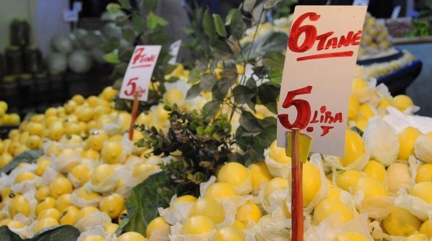 Limon Tezgaha Sert Giriş Yaptı