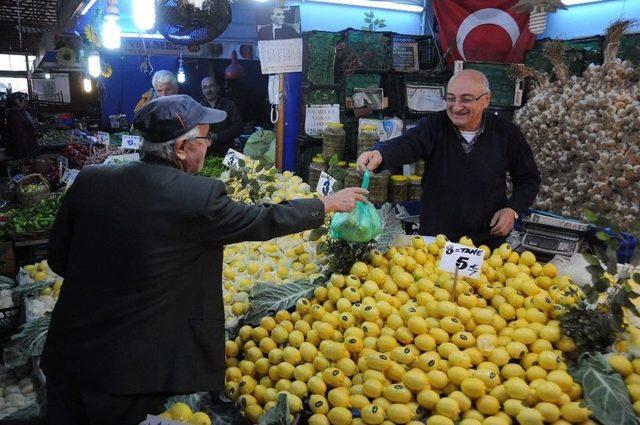 Limon Tezgaha Sert Giriş Yaptı