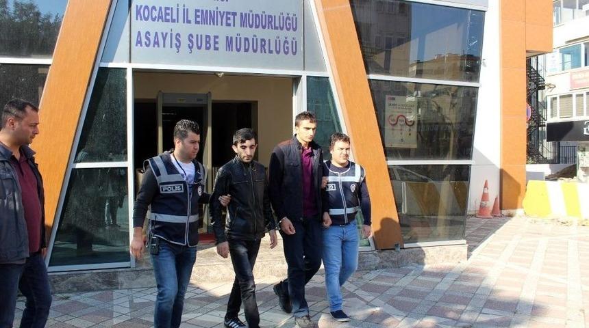 &Ccedil;alıntı Motorun Şasi Numarasından İz S&uuml;ren Polisler Hırsızları Yakaladı