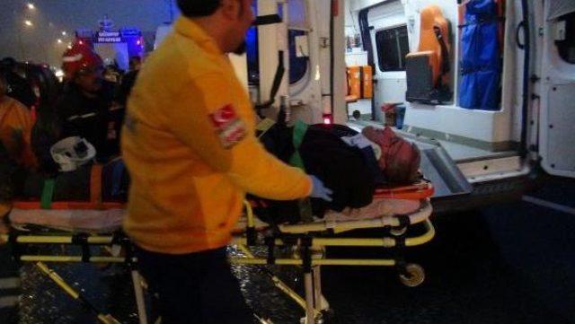 Gaziantep'te Zincirleme Kaza: 4 Yaralı