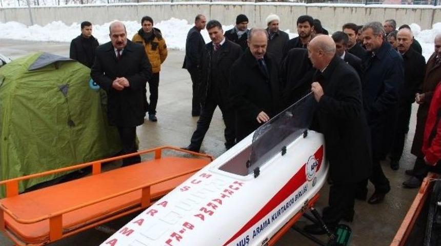 Afad, Ara&ccedil;ları Tanıtıldı