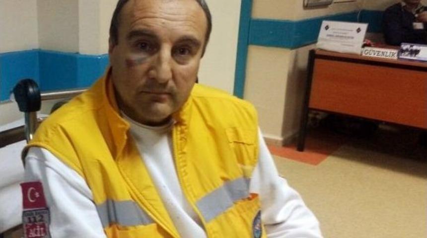 Kaza Yapan Ambulanstaki Sağlık G&ouml;revlilerine Darp İddiası