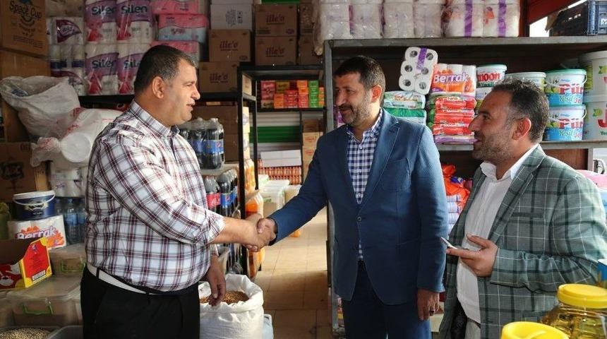 Ekinci Şutim Esnafıyla Bir Araya Geldi