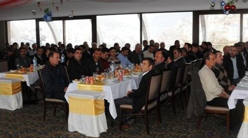 Tunceli Valisi Kaymak Korucularla Yemekte Buluştu