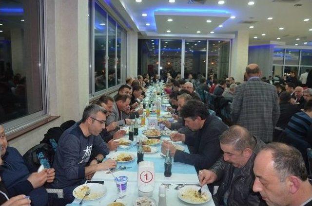 Samsun’a Atanan Fatsa Sgk Müdürü’ne Veda Yemeği