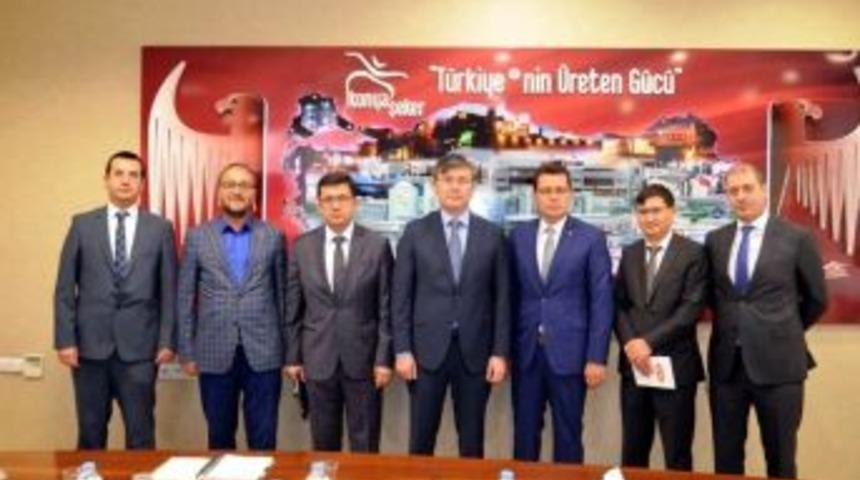 Kazakistan Ankara B&uuml;y&uuml;kel&ccedil;isi Ve Beraberindeki Heyet Konya Şeker&rsquo;de