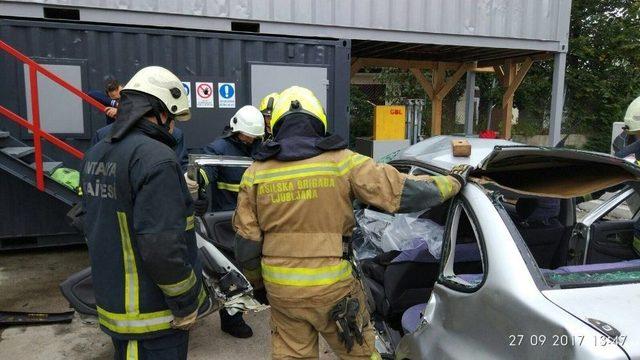 Antalya İtfaiyesi Slovenya’da Yangınlara Müdahale Etti