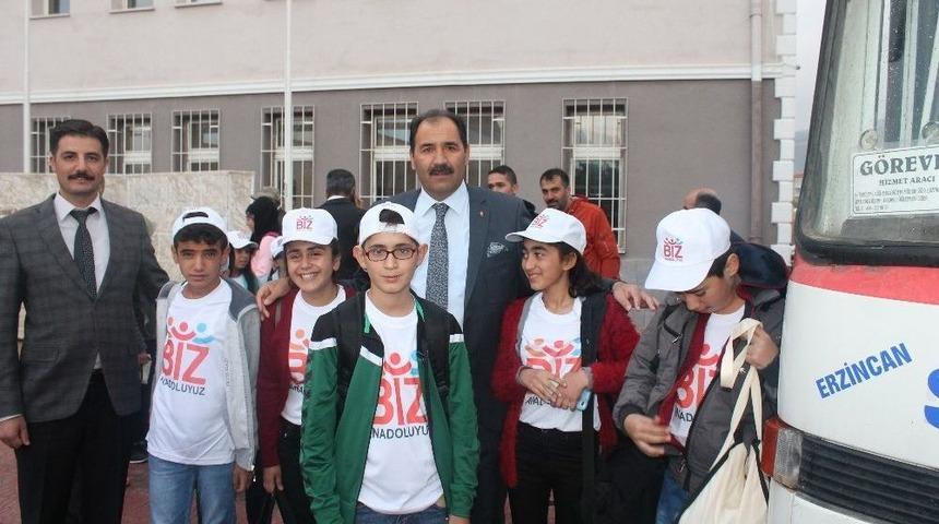 &ldquo;biz Anadoluyuz Projesi&rdquo; İle &Ouml;ğrenciler Edirne&rsquo;ye Uğurlandı