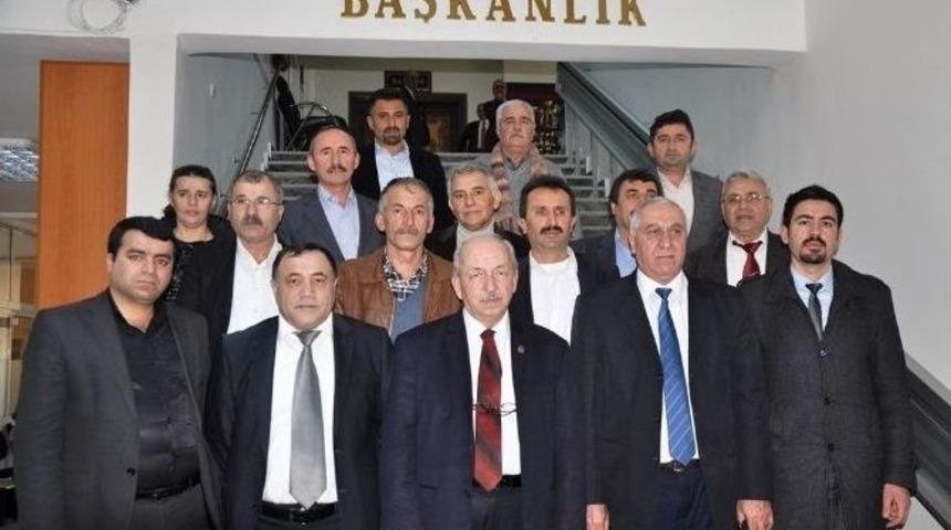 Cemevi Başkanları Tekirdağ Büyükşehir Belediye Başkanı Albayrak’ı Ziyaret Etti