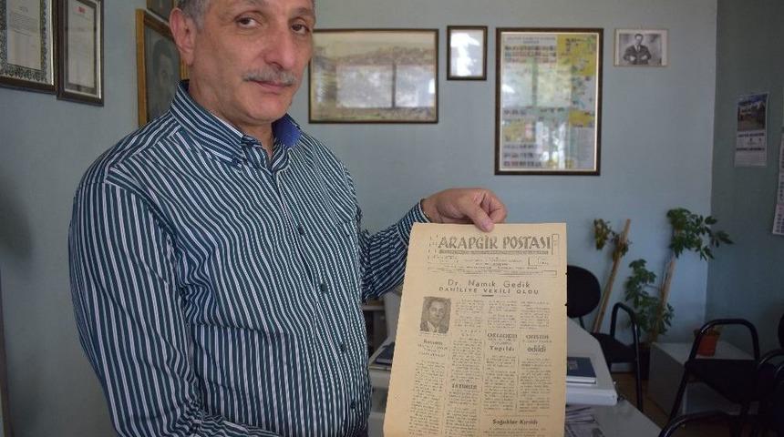 63 Yıllık Gazete Baskı Makinesi M&uuml;zede Sergilenecek