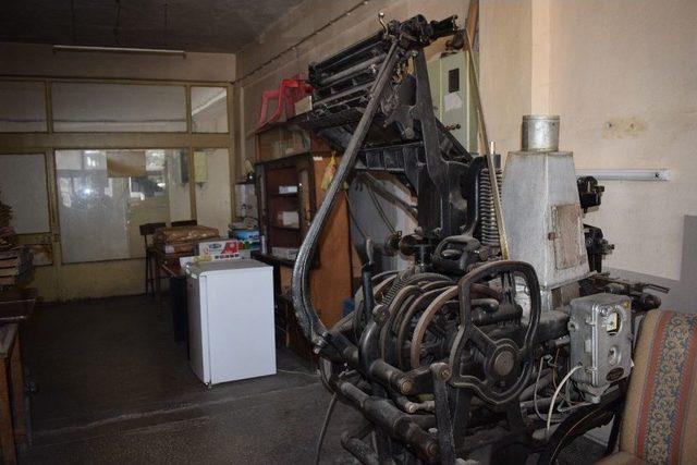 63 Yıllık Gazete Baskı Makinesi Müzede Sergilenecek