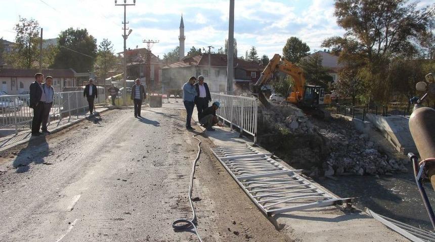 Hisarcık&rsquo;ta Yeni K&ouml;pr&uuml; Yapımına Başlandı