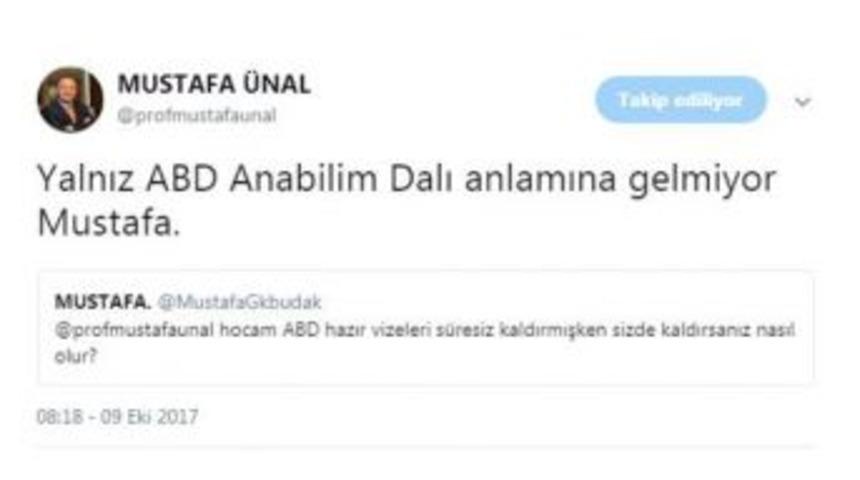 Rekt&ouml;rle &Ouml;ğrencisi Arasında Esprili 'vize' Diyalogu