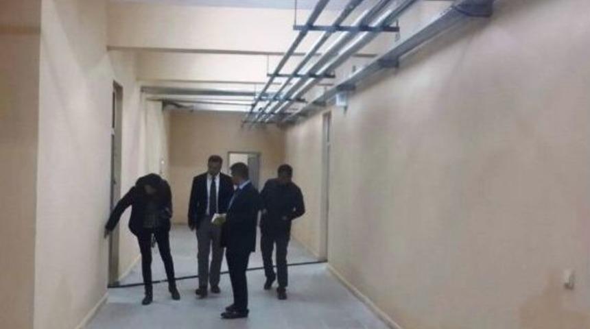 Silopi&rsquo;deki Okul İnşaatlarında İnceleme Yapıldı