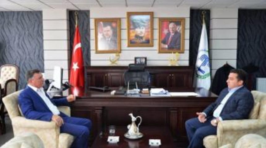 Başkan Duymuş Ve Başkan Bakıcı Bir Araya Geldi