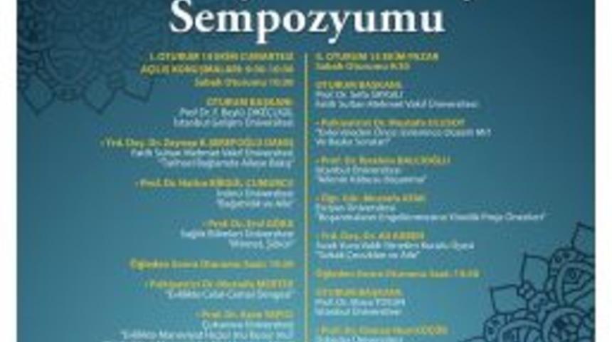 Ailenin Yeniden İnşası Konuşulacak