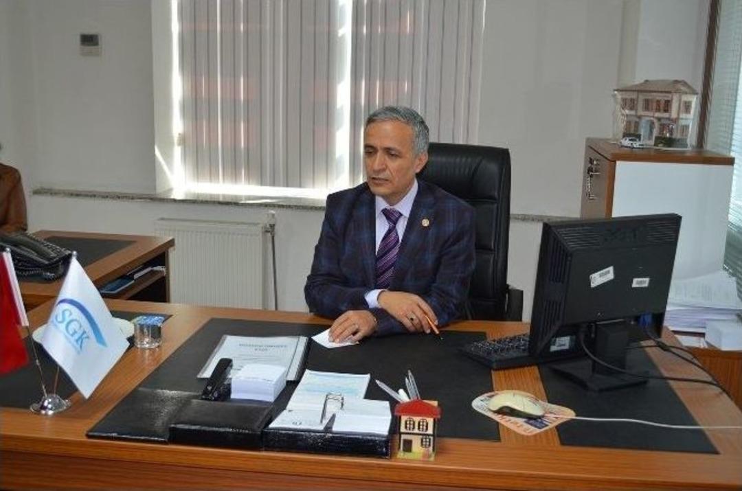 Milletvekili Yurttaş Sgk İl&ccedil;e M&uuml;d&uuml;r&uuml;n&uuml; Ziyaret Etti