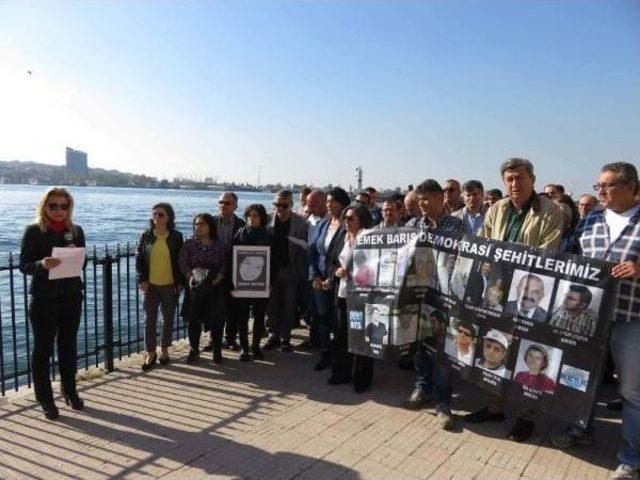 Haydarpaşa Garı'nda 10 Ekim Anması