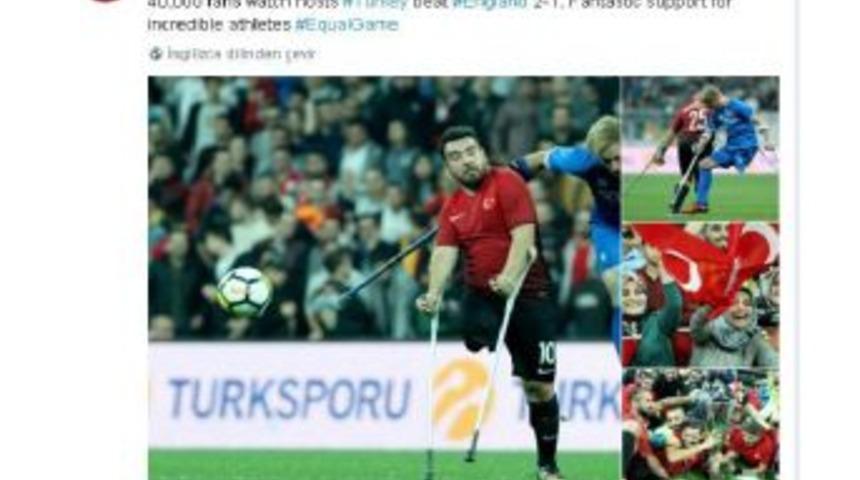 Ampute Milli Takımı D&uuml;nyanın G&uuml;ndeminde