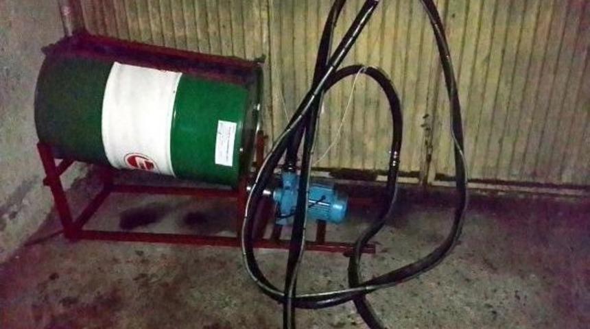 Kayseri'de Ka&ccedil;ak Akaryakıt Ve Esrar Operasyonu