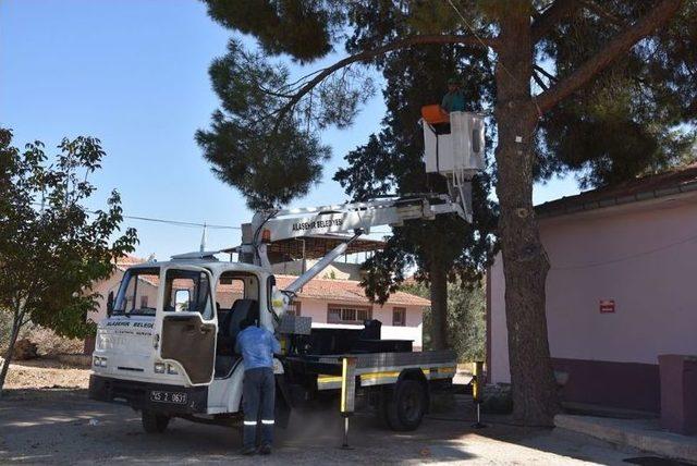 Alaşehir Belediyesinden Yaşlı Kadını Sevindiren Çalışma