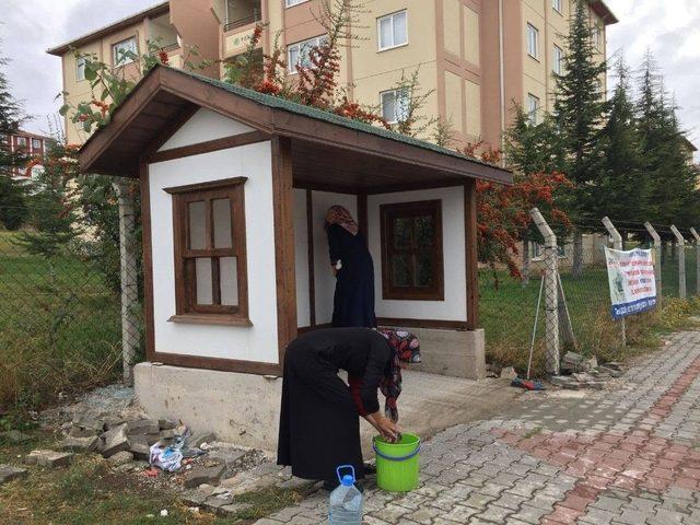 Niksar&rsquo;da Duraklar Ve Duvarlar Kamera İle Korunacak 1