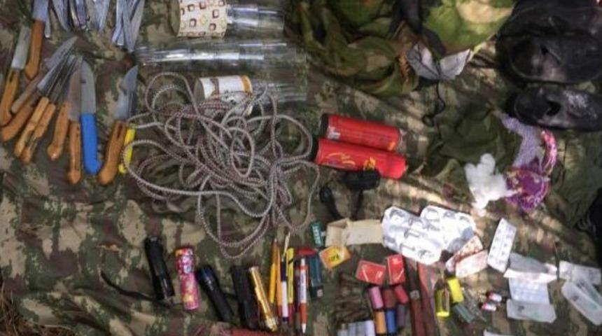 Osmaniye’de Pkk Sığınağında Patlayıcı Ele Geçirildi