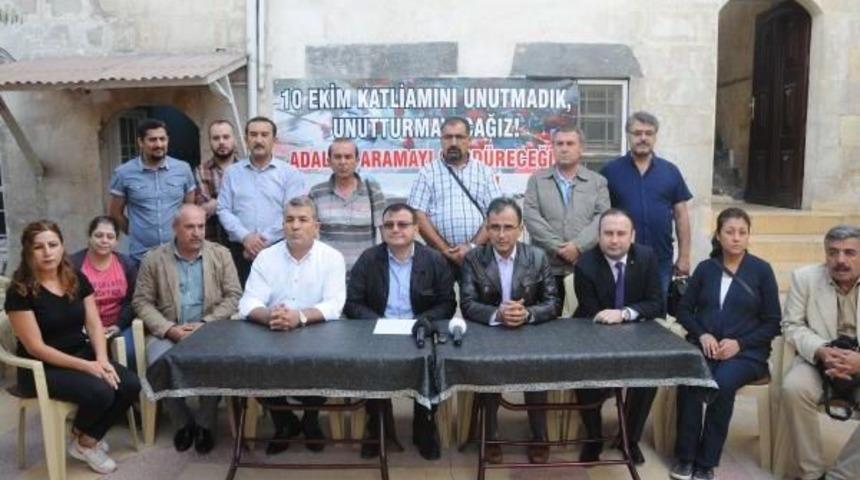 Gaziantep'teki Stk'lar, Gar Saldırısını Yıl D&ouml;n&uuml;m&uuml;nde Kınadı