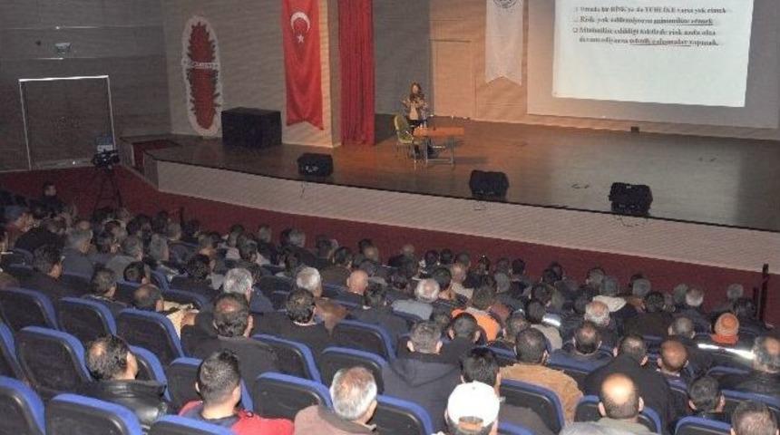 Toroslar Belediye Personeline İş Sağlığı Ve G&uuml;venliği Eğitimi