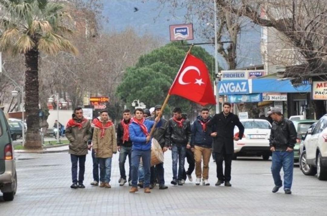 Asker Ocağına Dualarla Uğurlandılar