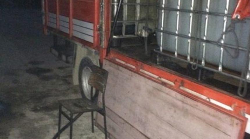 D&uuml;zce Emniyetinden Ka&ccedil;ak Akaryakıt Operasyonu