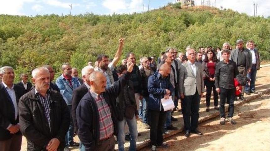 Ankara Gar Saldırısında &Ouml;lenler Tunceli'de Anıldı