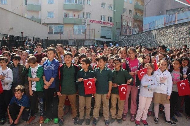 Edebali Ortaokulu Çok Amaçlı Spor Salonu Açıldı