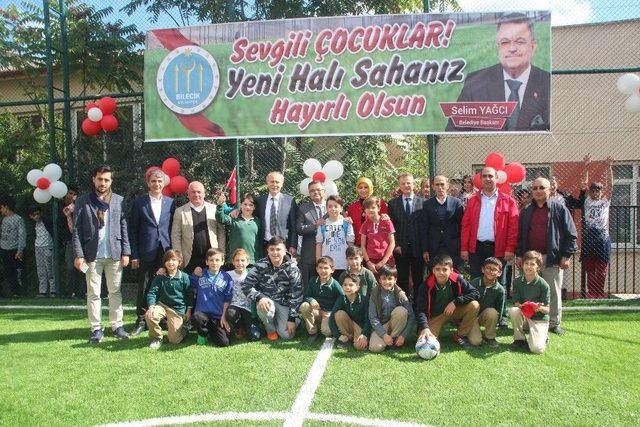 Edebali Ortaokulu Çok Amaçlı Spor Salonu Açıldı