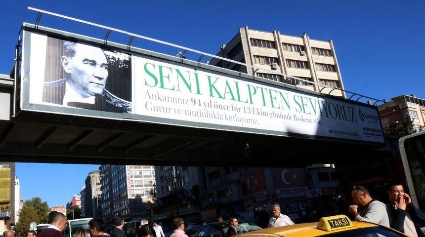 Ankara&rsquo;nın Başkent Oluşunun 94. Yıld&ouml;n&uuml;m&uuml; &Ccedil;ankaya&rsquo;da Kutlanacak