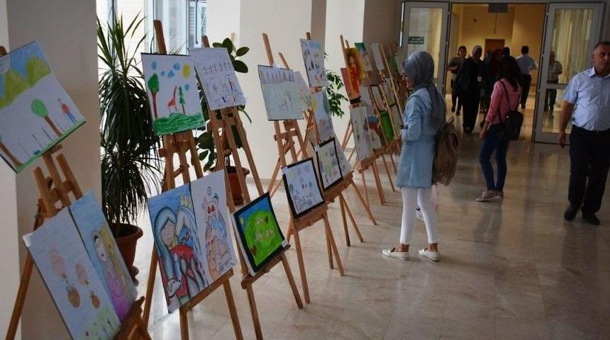 Osmaniye&rsquo;de "can Dostlarım" Resim Sergisi A&ccedil;ıldı
