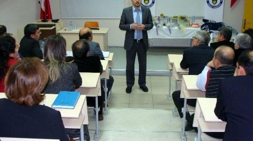 Rekt&ouml;r Bircan, Ziraat Fak&uuml;ltesi Akademik Kuruluna Katıldı