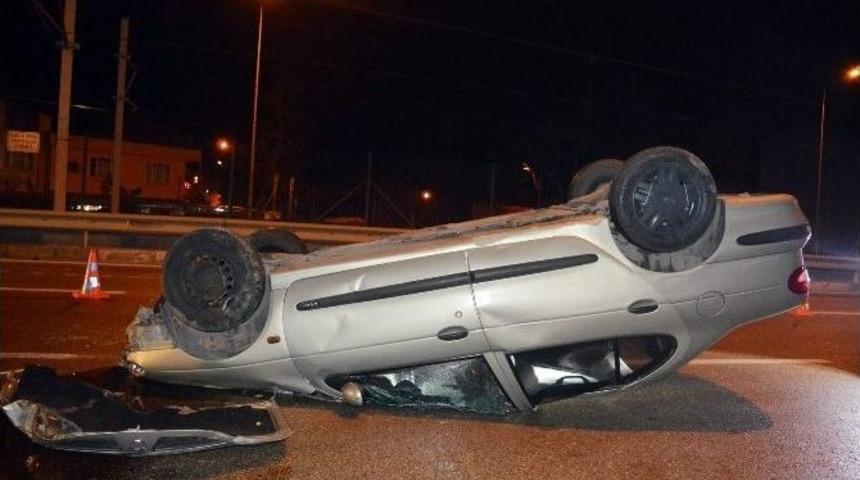 (&ouml;zel Haber) Bursa&rsquo;da Trafik Kazası: 2 Yaralı