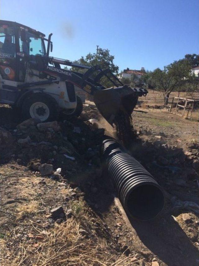 Manisa İlçelerinde Altyapı Çalışmaları Hız Kazandı