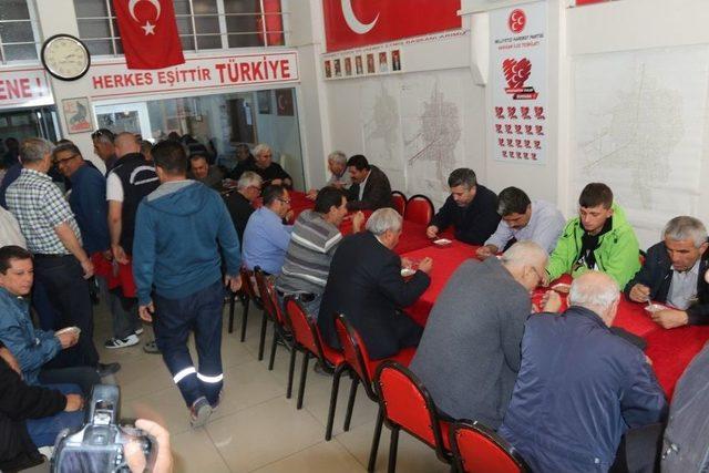 Mhp Akhisar İlçe Teşkilatından Aşure Hayrı