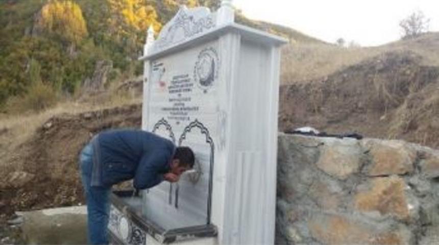 G&ouml;rev Şehitleri Anısına &Ccedil;eşme Yapıldı