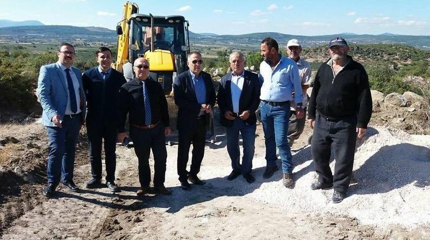 Kırkağa&ccedil;&rsquo;ta Altyapı &Ccedil;alışmaları Başladı