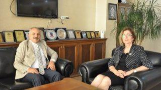 Mersin Defterdarından Başkan Dinçer’e Ziyaret