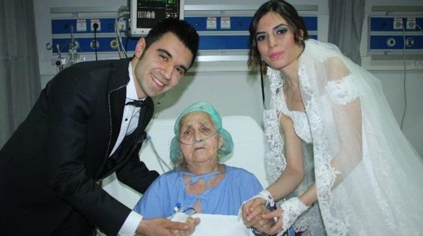 Yoğun Bakımda Gelin-damat S&uuml;rprizi
