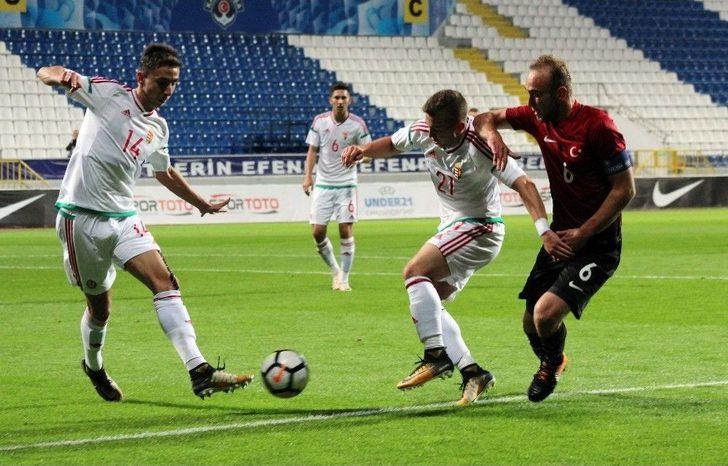 U21 Avrupa Şampiyonası: Türkiye: - Macaristan: 0 G4