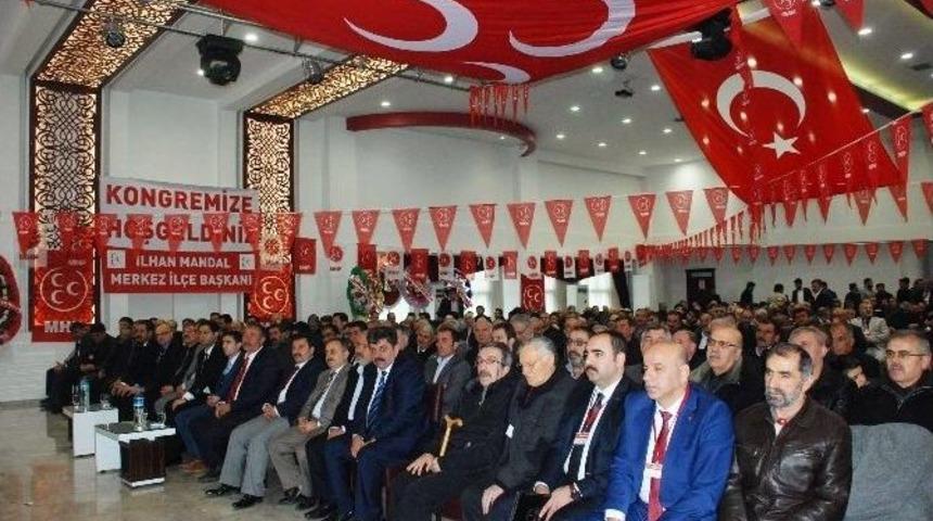 Mhp Tokat Merkez İl&ccedil;e Kongresinde Birliktelik Mesajı